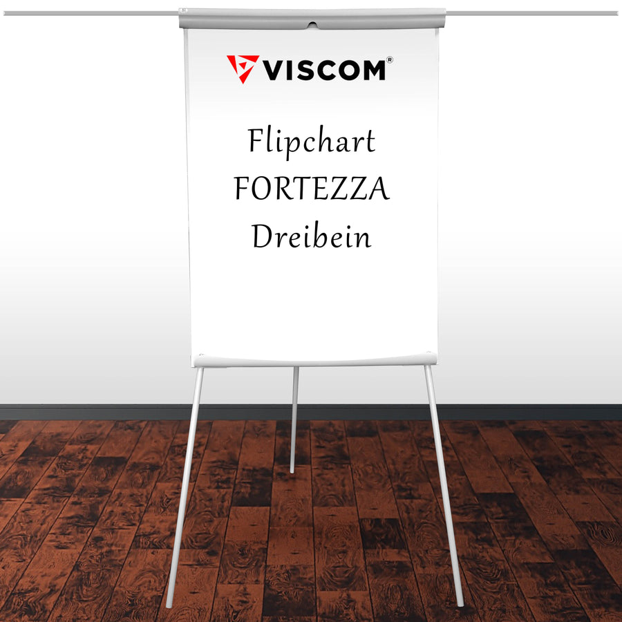 Whiteboard Flipchart FORTEZZA PRO - mit Seitenarmen