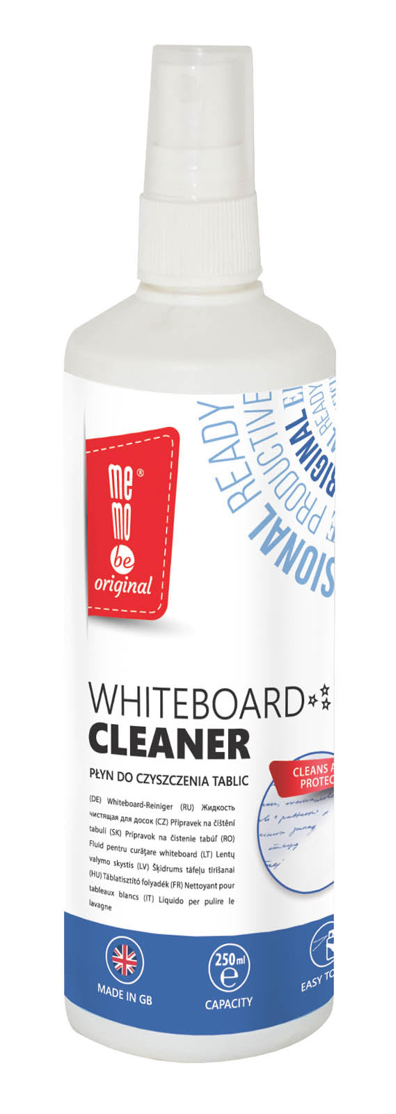 Whiteboard Cleaner - Spray - Verschiedene Füllmengen