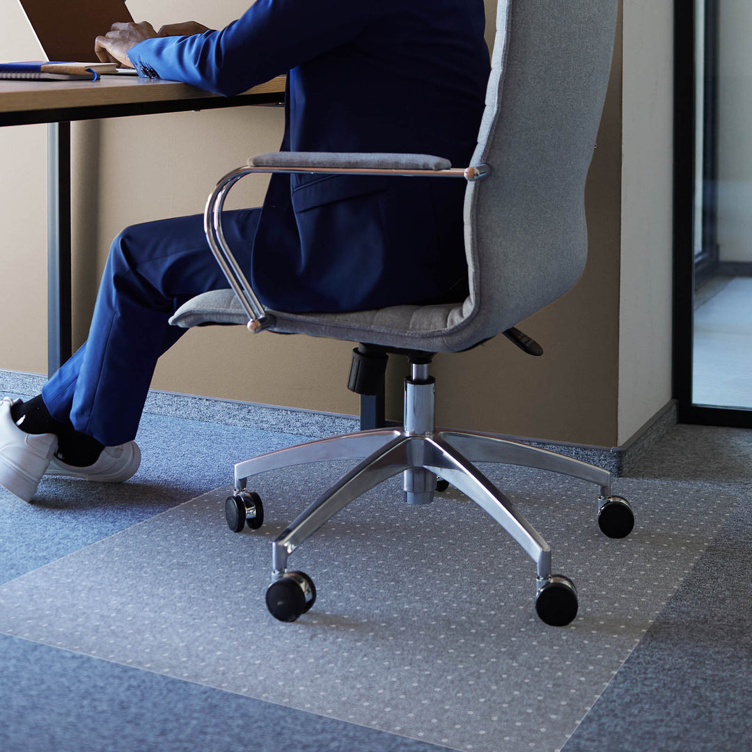 Transparente Bodenschutzmatte für Teppichböden COMFORT-MAT