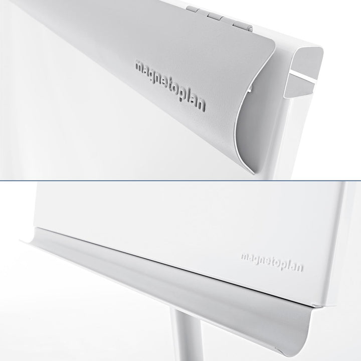 magnetoplan Flipchart DE LUXE Mobil - mit Seitenarmen